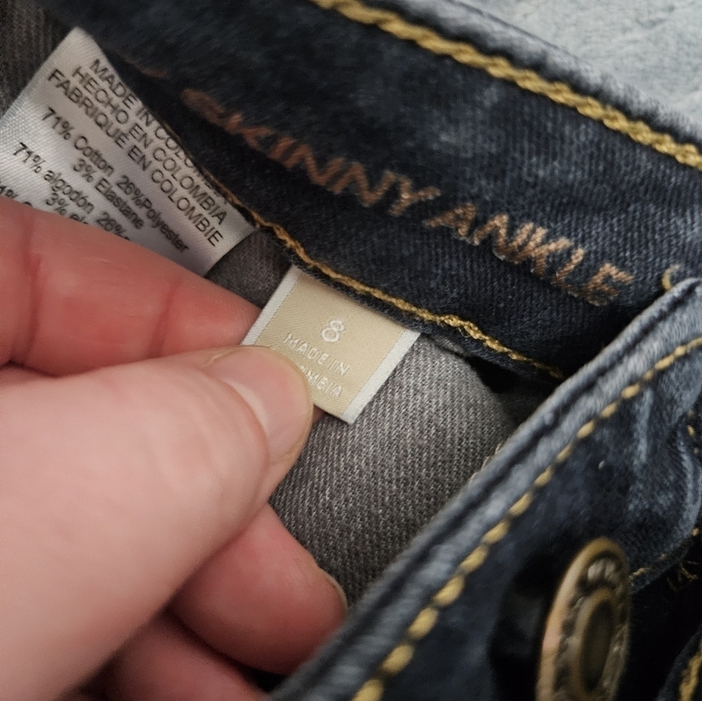 Michael Kors Izzy Skinny Ankle Jeans! - Picture 5 of 9